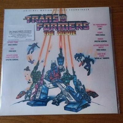Transformers: The Movie Soundtrack Limited 180 Gram Unicron NEW RECORD LP VINYL