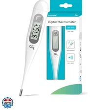 Thermometer for Adults and Kids, Digital Thermometer with Fever Alert, Memory...