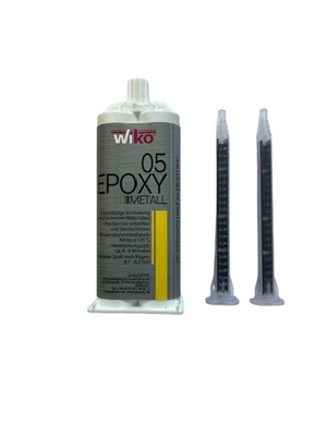 1x 50 ml WIKO FLÜSSIGMETALL 2K METALLKLEBER METALL REPARATUR SPACHTEL FÜLLEN usw
