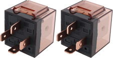 2Pcs 4-Pin SPNO 12V Waterproof Automotive Relay 100A High Current Car Circuit Co
