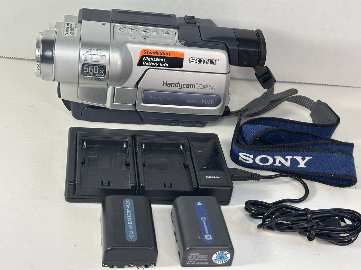 Sony Handycam CCD-TRV318 Video Hi8 Camcorder Nightshot W