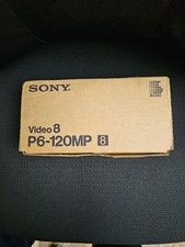 Full Case NOS Sony Metal MP 120 8mm Video Cassette Tape P6-120MP 