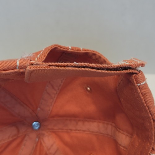 Bad Witch KBethos Strapback Factory Distressed Baseball Vintage Style Orange Hat - Picture 10 of 10