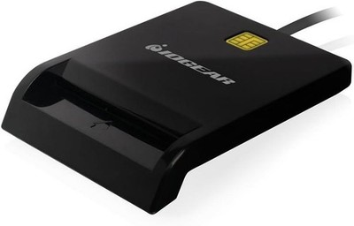 Iogear USB Common Access Smart Card Card Reader Non-TAA GSR212 schwarz