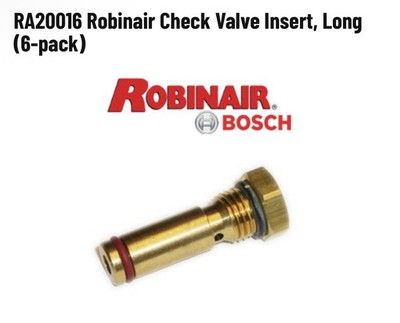 ROBINAIR RA20016 MANIFOLD PKG (6) CHECK VALVE