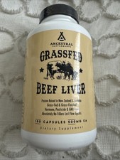 Ancestral Supplements Grass Fed Beef Liver 180Caps