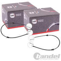 2X A.B.S. Handbremsseile Hinten Passend FüR Volvo C70 Scheibenbremse Links+Recht