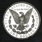 1883 Morgan Silver Dollar Brilliant Uncirculated Cameo With Mirrors