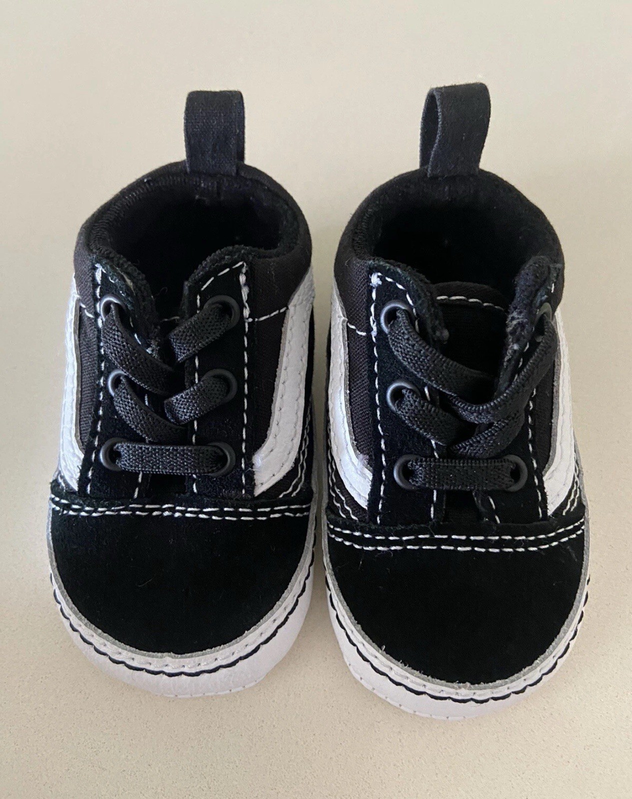 PONY VANS Culla Oldol Skoole Scarpeo Bambinoro Nero V Bianco8k6bt VN0A3U8 Neonat T