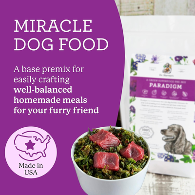 Dr. Harvey’s Canine Health Dog Food – Dehydrated Base Mix, 10 Lbs, Human Grade