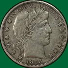 1893-O Barber Half Dollar Extremely Fine XF Coin #37148