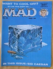 MAD Magazine #49 VG+ (4.5) EC Comics 9/59