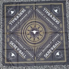 I Got Screwed at Sturgis Bandana - Skewball Peanut Butter Whiskey, 22x22