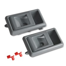 FAERSI 2Pcs Interior Door Handle Front Rear Driver  Passenger Side Fits for ...