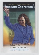 2021 Upper Deck Goodwin Champions Blank Back Kamala Harris #3 3yv