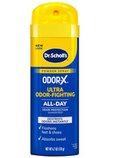 Dr. Scholl  s Odor-X Odor-Fighting Spray Powder All-Day Protection