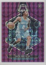 2023-24 Panini Mosaic Rookies Purple Mosaic Prizm 80/99 Nick Smith Jr #242 13fz