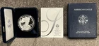 2005 W American Silver Eagle Proof Dollar $1 Box & COA US Mint Bullion OGP