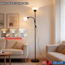 Mother & Child Standard Floor Lamp Uplighter Reading Standing Light Dimmable Kit