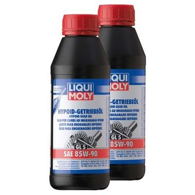 Getriebeöl LIQUI MOLY Hypoid Getriebeöl (GL5) Achsantrieb SAE 85W-90 2 X 500 ml