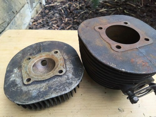 BSA BANTAM D14B/B175 BARRIL Y CABEZA TRAJE PRE 65 PRUEBAS - Imagen 7 de 7