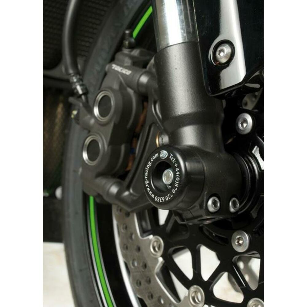 Free Shipping R&G Racing Fork Protectors Black For Motorcycle Parts