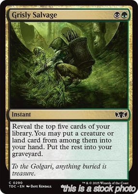 Grisly Salvage [TDC - 290MagicNM