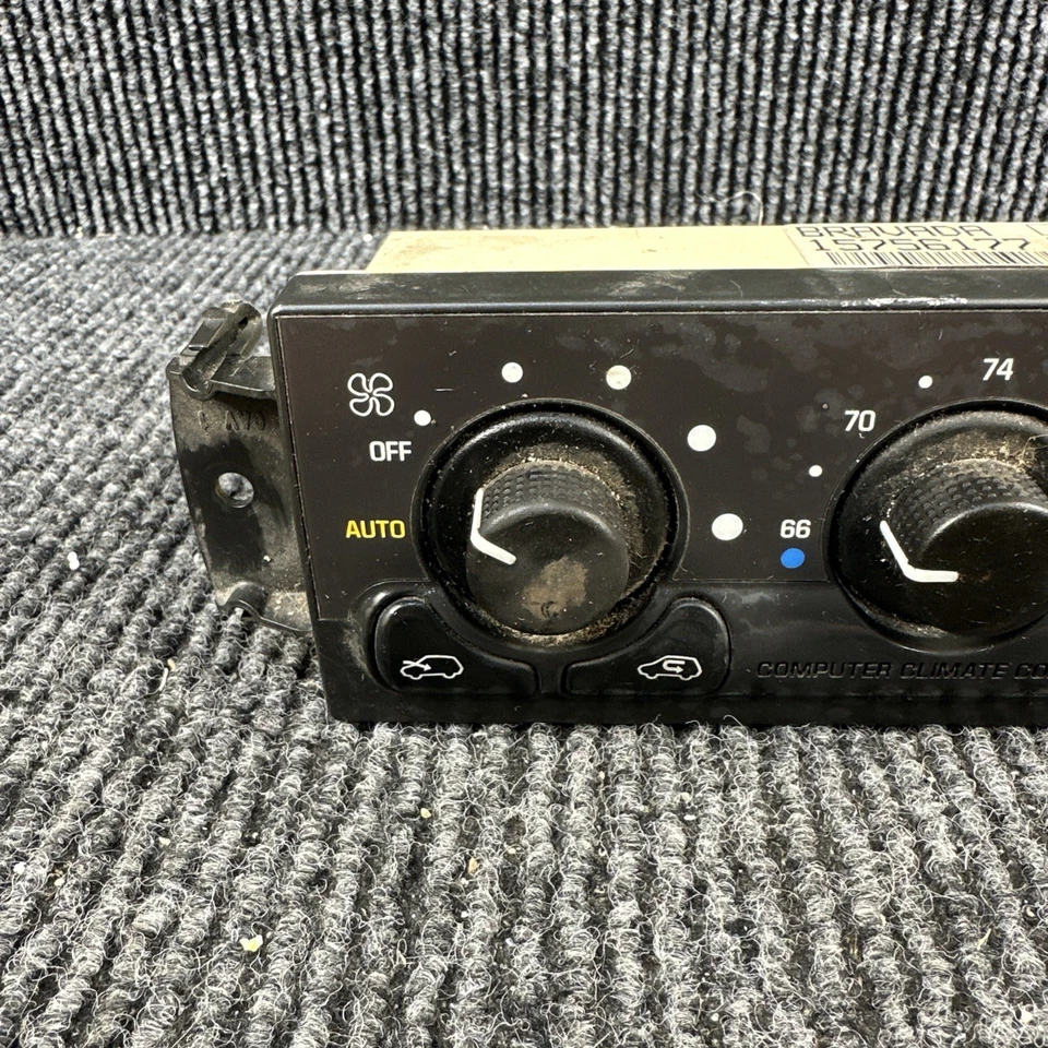 99-01 Oldsmobile Bravada Calentador Automático Control de Temperatura CA 15756177 OEM Foto 2 de 4