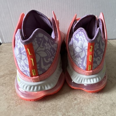 Nike LeBron XIX 19 Low Hawaii Aloha Crimson Bliss DQ8344-600 Size