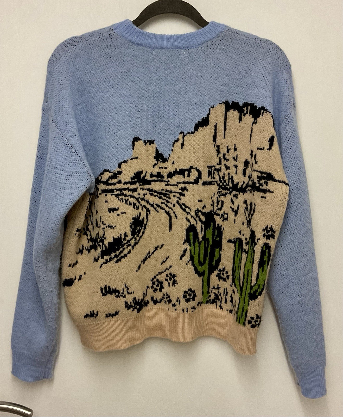 Warehouse Cactus Patterned Jumper M - image 4