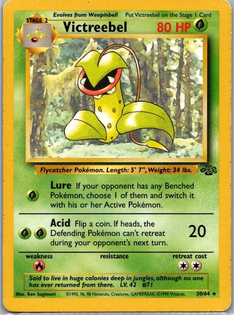 Victreebel #30 (Jungle (1999))