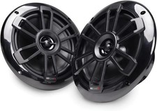 MB Quart NF1-116B Nautic Series Waterproof 6.5" Coaxial Speaker, 80-Watts, Black