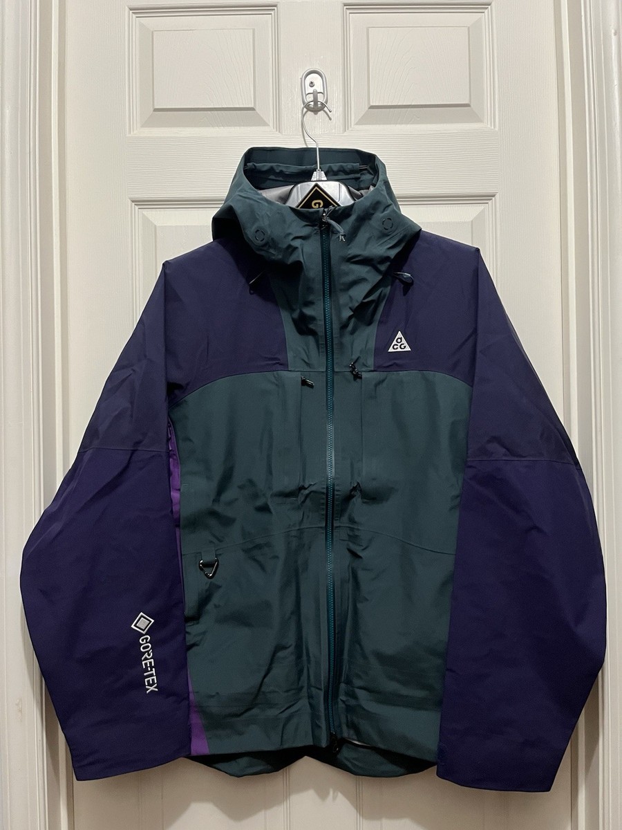 Nike ACG Storm Fit Gore-Tex Misery Ridge Purple Mens L-Tall DQ5771 Nike ACG Storm Fit Gore-Tex Misery Ridge Purple Mens L-Tall DQ5771