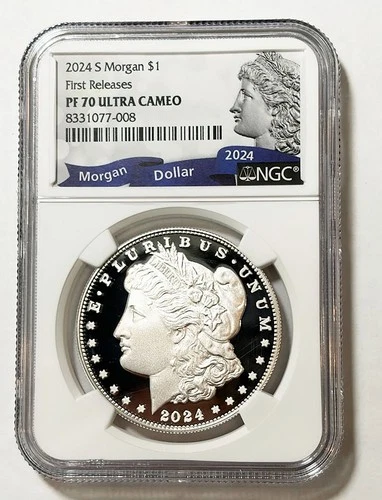 2024-S  PROOF Morgan Silver Dollar NGC PF70 ULTRA CAMEO
