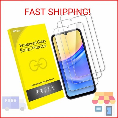 JETech Screen Protector for Samsung Galaxy A15 4G / 5G 6.5-Inch, 9H Tempered Gla