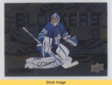2022-23 Upper Deck Allure Blockers Jack Campbell #BL-25 READ 1a8q