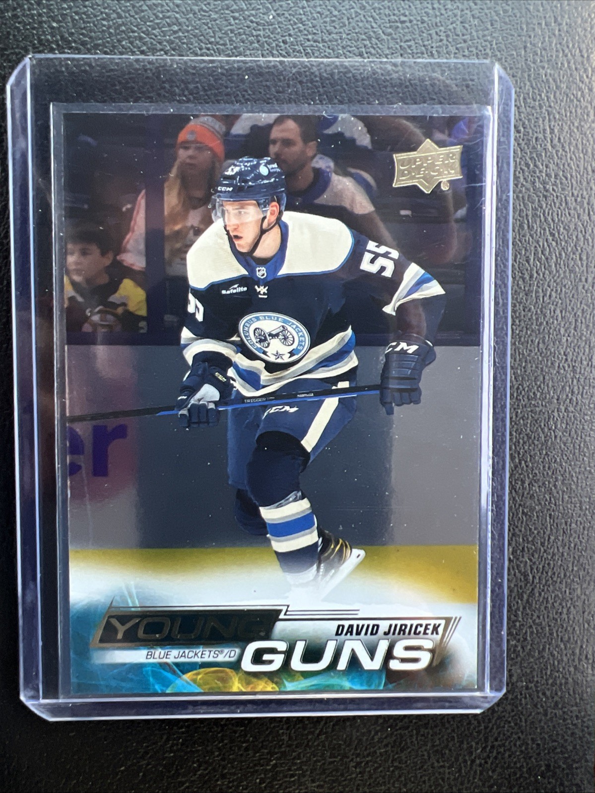 2022-23 Upper Deck Series 2 - Young Guns David Jiricek #472 Silver Foil (RC)