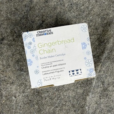 Creative Memories  GINGERBREAD CHAIN Border Maker Cartridge Punch-NEW IN BOX!