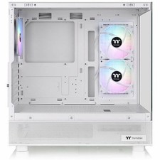 Thermaltake View 270 Plus TG ARGB Snow Mid Tower Chassis OPEN