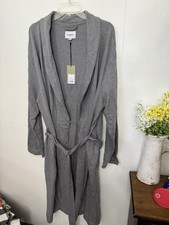 Goodfellow L/XL Gray Cotton Robe NWT