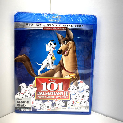 101 Dalmatians II Patch's London Adventure Blu-ray disc Disney kids