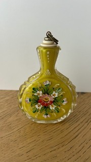 Schnupftabakflasche Schnupftabakglas Schnupftabakdose Schnupftabak Bixl Glas Alt