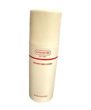 Coach Signature Fabric Cleaner 6oz Open Bottle