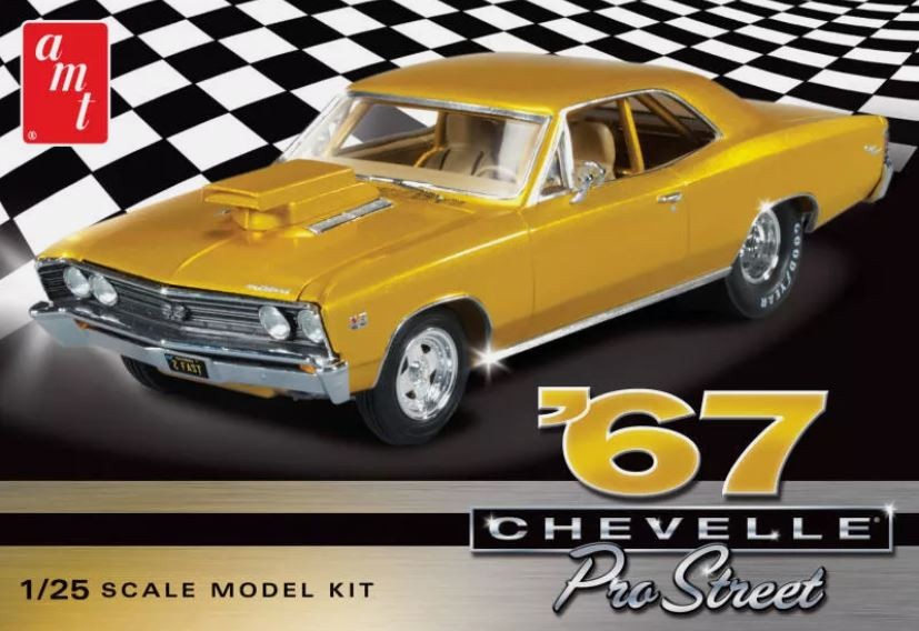 Maquette CHEVROLET Chevelle 1967 AMT876 pour votre atelier modélisme vintage