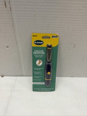 Dr Scholl s Callus Remover Electric Foot File for Dry Cracked Heels NEW