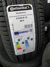 Continental UltraContact 215/65 R16 98H Sommerreifen DOT2024 "Sonderpreis"