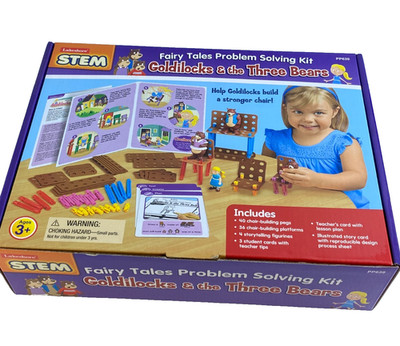 LAKESHORE STEM FAIRY TALES PROBLEM SOLVING KIT  Goldilocks and Three Bears Read