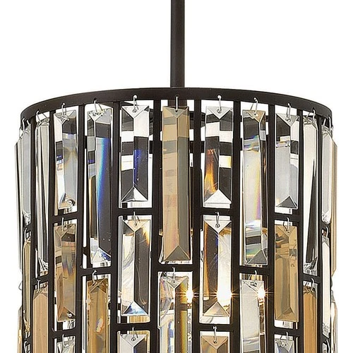 Fredrick Ramond FR33737 Gemma 1 Light 10-1/2"W Pendant - Bronze - Picture 5 of 5