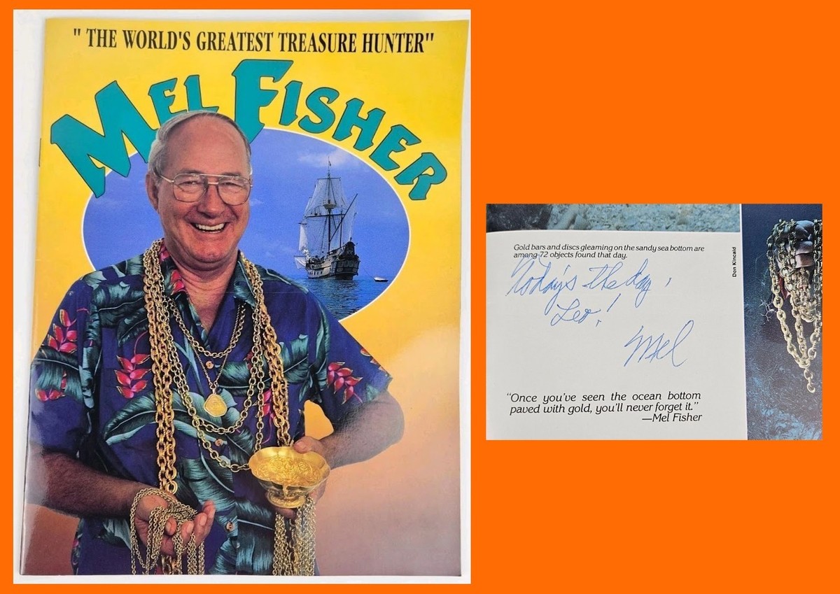 FISHER Mel-Fisher ATOCHA GOLD ボールペン Atocha 1622 Silver Bar 17.5lbs Ingot with Mel Fisher COA - Pirate