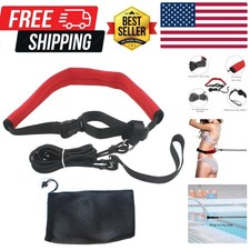 2.0M Pool Swim Training Leash Swim Training Belt Swim Resistance Tether